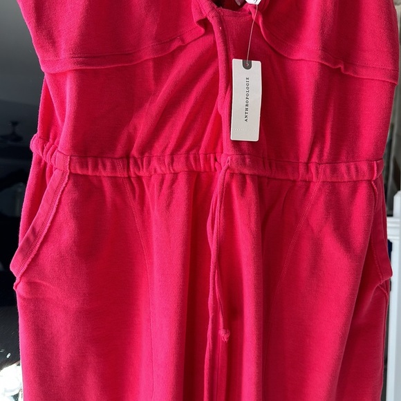 NWT Anthropologie Daily Practice Jumpsuit Romper romantic Beach Summer Spring - Picture 5 of 8